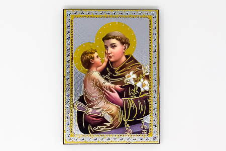St Anthony Icon Wall Plaque.