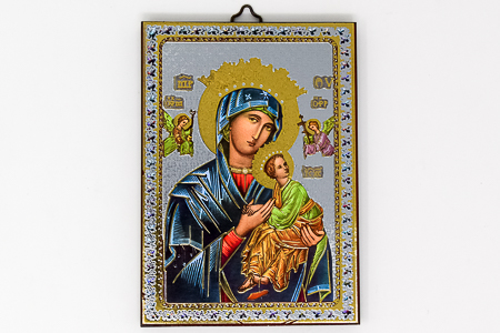 Our Lady of Perpetual Help Icon Wall Plaque.