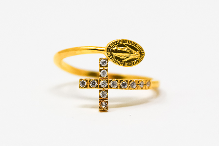 Gold Miraculous Ring.