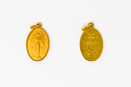Gold Miraculous Medal