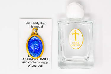 Blessed Holy Water & Pendant.