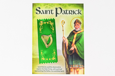 Saint Patrick Day Badge.