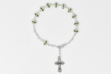 Rosary Bracelet with Crucifix.