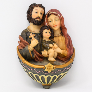 Holy Family Water Font.