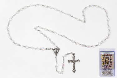 Holy Rosary Novena Book Set & Rosary Beads.