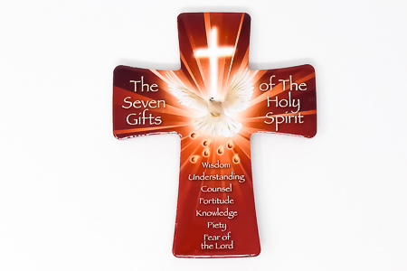 Seven Gifts Of the Holy Spirit Cross.
