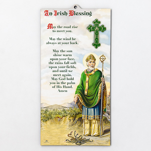 Irish Blessing Wall Plaque