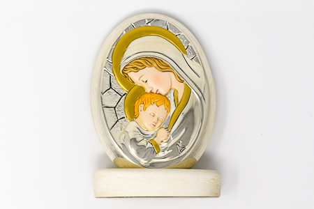 Mary with Child Wall Plaque.