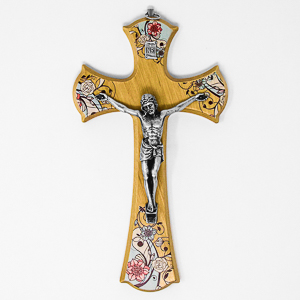 Olive Wood Crucifix.