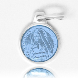 Light Blue Bernadette Medal.