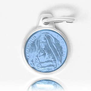 Light Blue Bernadette Medal.