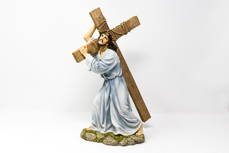 Lord Jesus Carrying The Cross Statue.