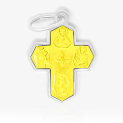 5 Way Miraculous Medal Cross