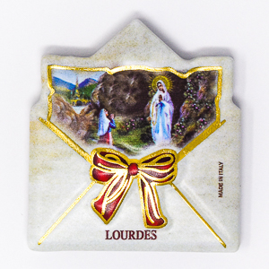 Lourdes Envelope Magnet.