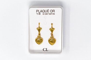 Lourdes Gold Earrings.