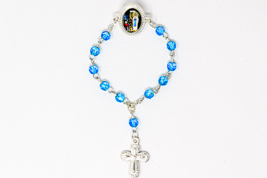 Single Decade Lourdes Rosary Pins.