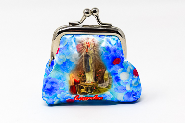 Rosary Purse depicting the Apparitions.