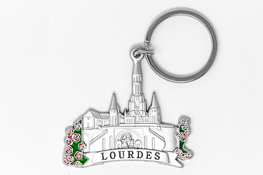 Lourdes Sanctuary Key Ring.