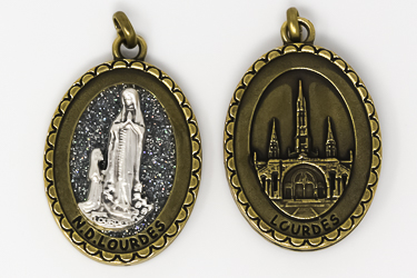 Lourdes Apparition Gold Medal.