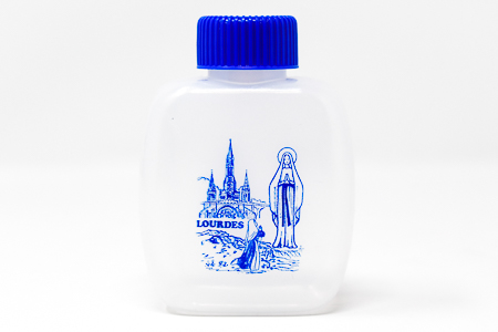 Plastic Lourdes  Water Bottle.