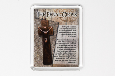 The Penal Cross Fridge Magnet.