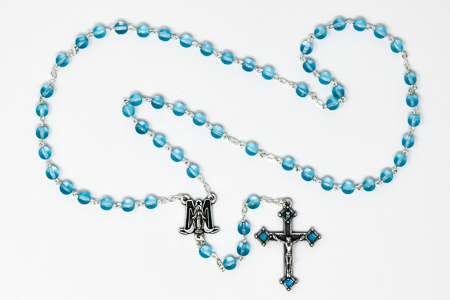 Miraculous Crystal Rosary.