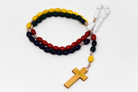 Missionary Wooden Rosary Beads.