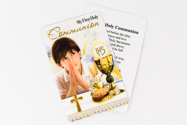 Communion Prayer Card.