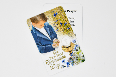 Communion Prayer Card.