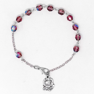 One Decade Rosary Bracelet.