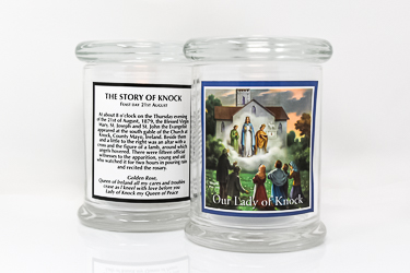 Our Lady of Knock Jar Candle.
