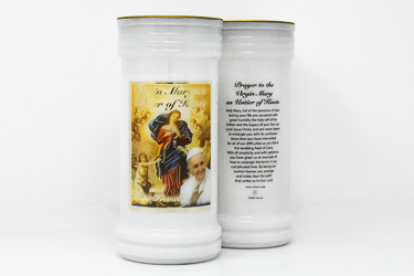 Pillar Candle - Our Lady of Knots.