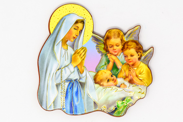 Our Lady of Lourdes Magnet.