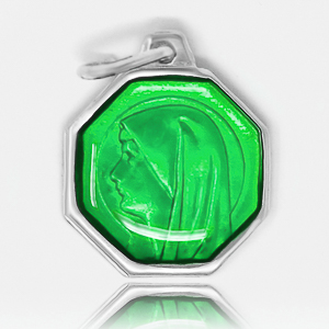 Our Lady of Lourdes Green Medal.