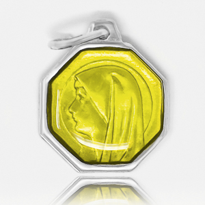 Our Lady of Lourdes Yellow Medal.