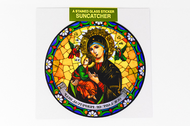 Our Lady of Perpetual Help Window Sticker.