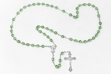 August  Birthstone Rosary