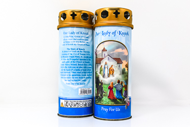 Pillar Candle - Our Lady of Knock.