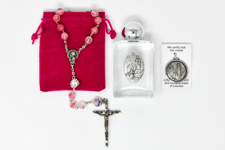 Bohemian Crystal Rosary Gift Set.