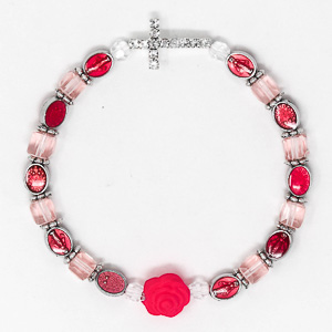 One Decade Miraculous Rosary Bracelet.