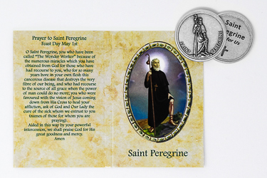 Pocket Token - Saint Peregrine.
