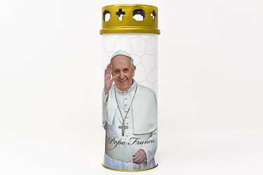 Pope Francis Candle.