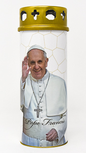 Pope Francis Candle.