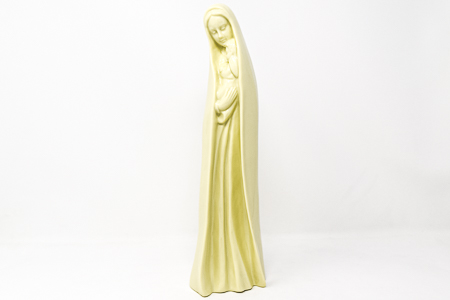 Porcelain Virgin Mary Statue.