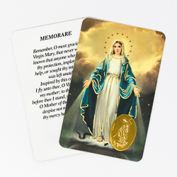 Prayer Card - Miraculous.
