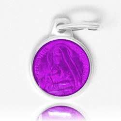 Purple Bernadette Medal.