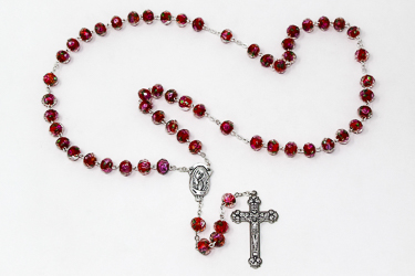 Red Rosary Beads.