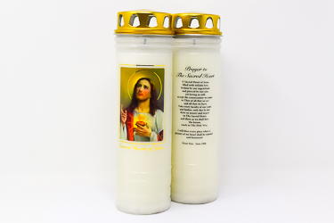 Sacred Heart of Jesus Candle for 7 Days.