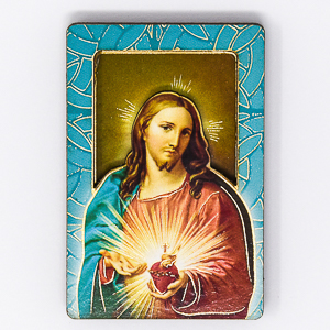 Sacred Heart of Jesus Prayer Card .