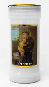 Pillar Candle - Saint Anthony.